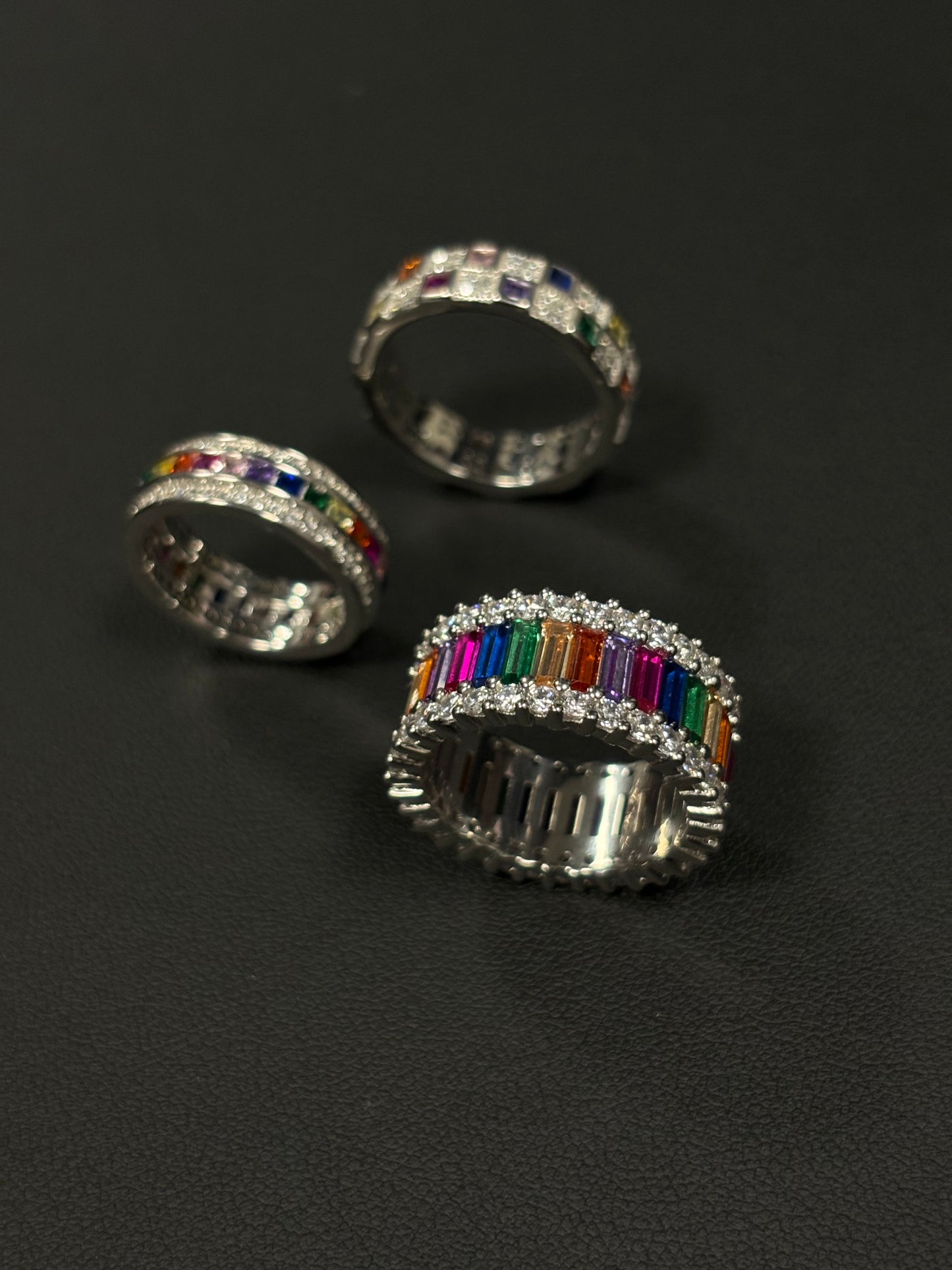 Bague Rainbow Circle