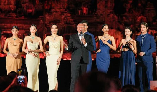 BVLGARI AETERNA : Un Dîner de Gala au Temple Bayon de Siem Reap