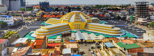 Le Marché Central de Phnom Penh (Phsar Thmei) : un joyau culturel et architectural du Cambodge