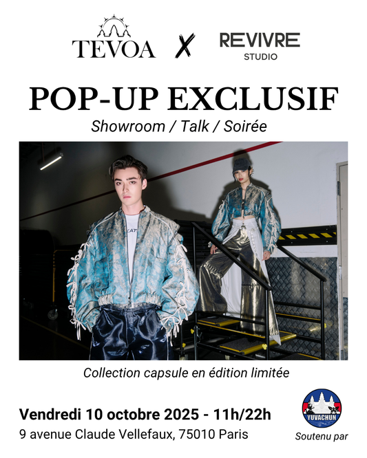 TEVOA x Revivre Studio : quand la mode cambodgienne rencontre Paris