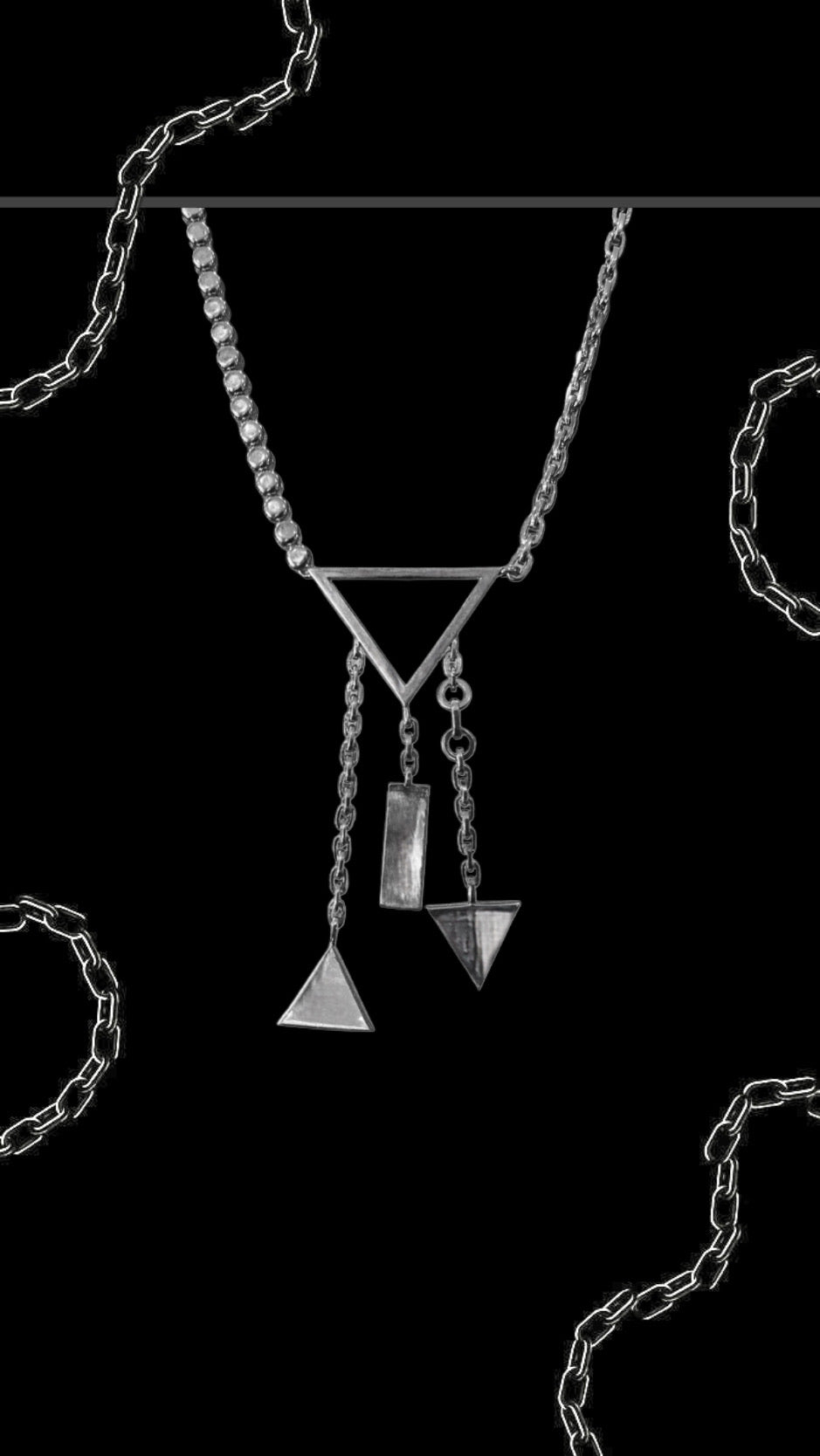Chhin Triangle Necklace