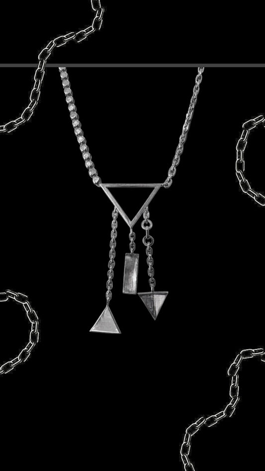 Chhin Triangle Necklace