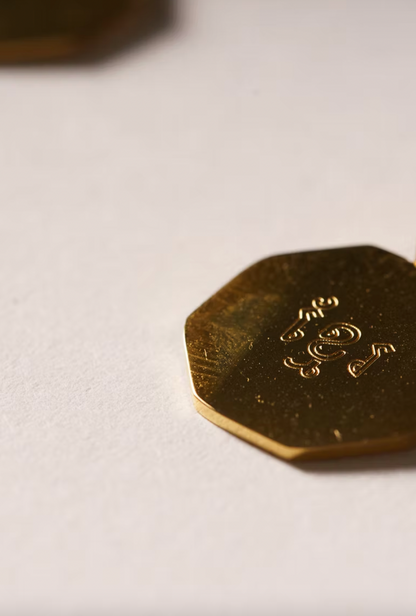 Khmer Octagon Coin Necklace