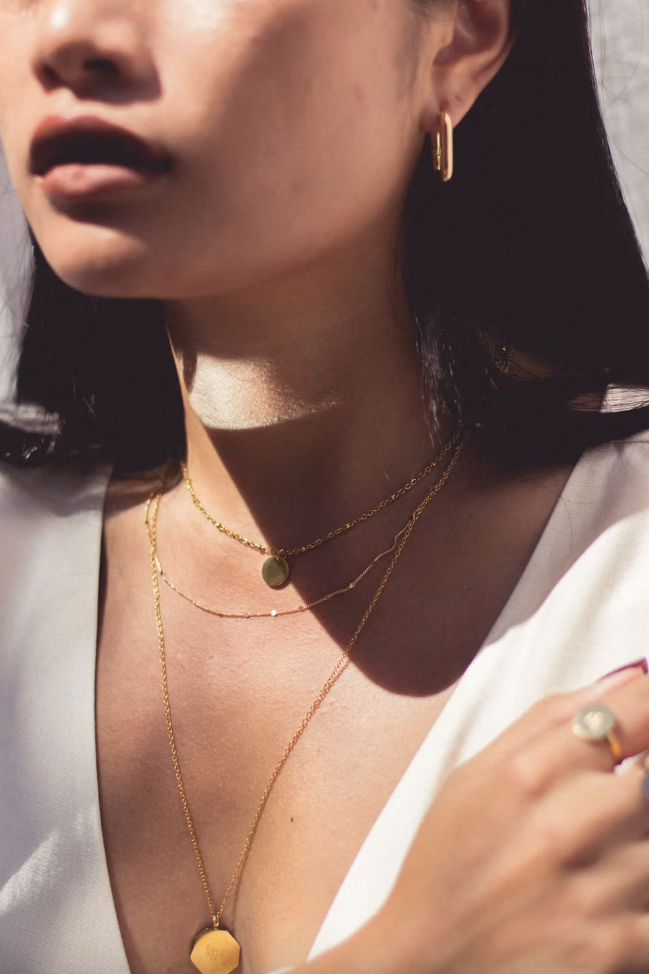 Khmer Octagon Coin Necklace