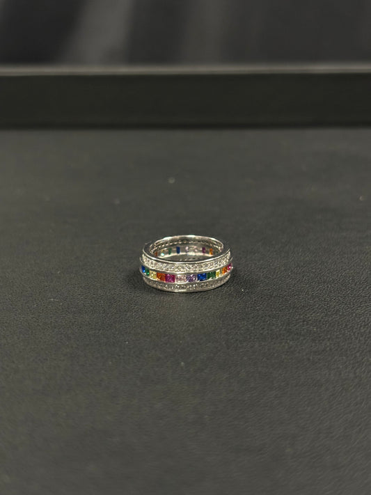 Bague Rainbow Circle