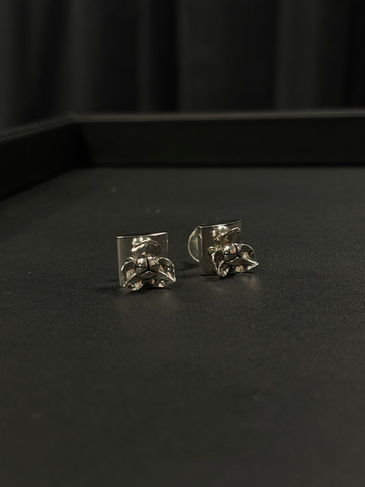 Romduol Square Earrings