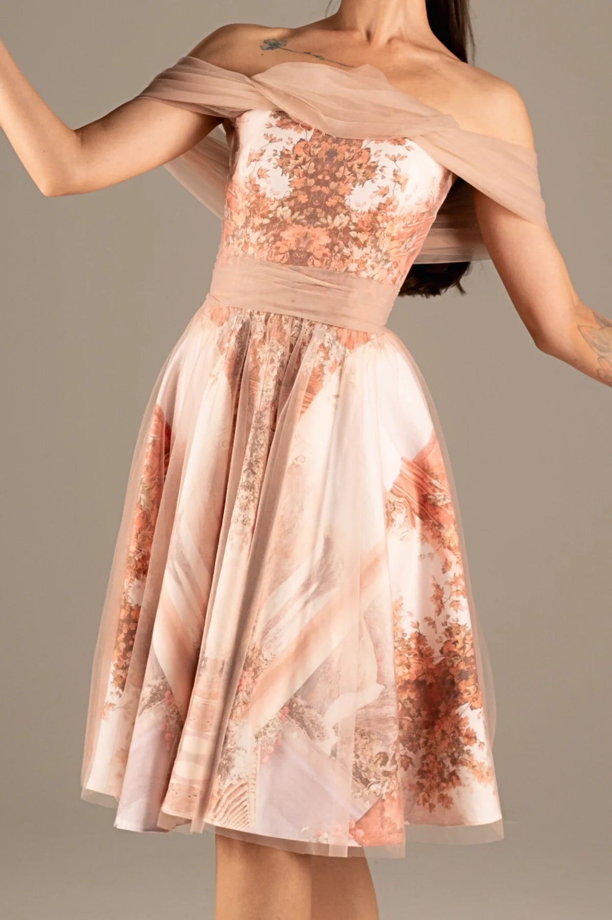 Parisian Dreamscape Dress
